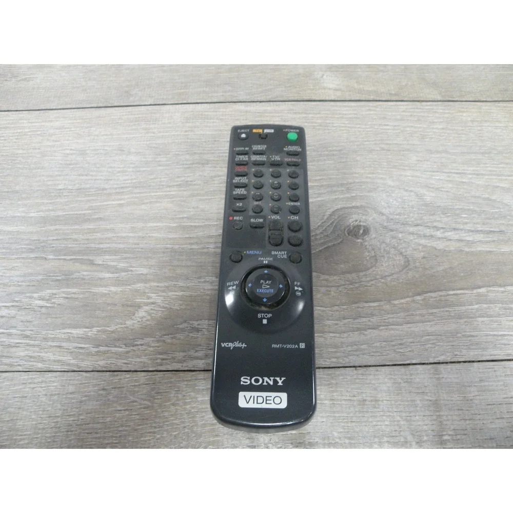 Sony RMT-V202A VCRplus+ VCR TV Remote Control Original OEM RMT-V202A